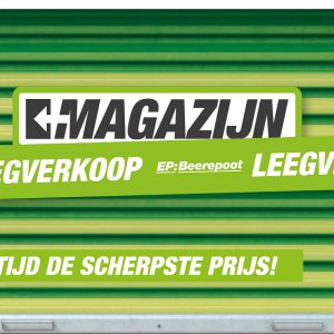 Magazijnleegverkoop bij EP:Beerepoot