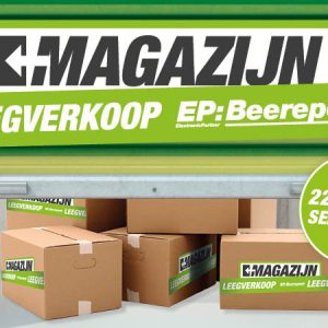 Magazijnleegverkoop bij EP:Beerepoot